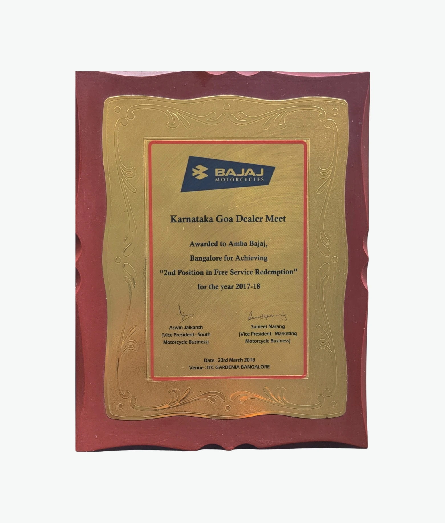 #2 in Free Service Redemption